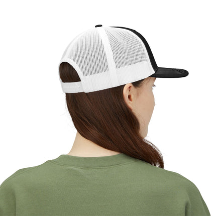 Patriotic Bull Snapback Trucker Cap - Embroidered USA Design